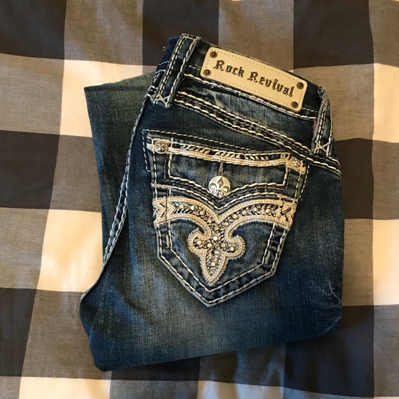 size 24 rock revival jeans